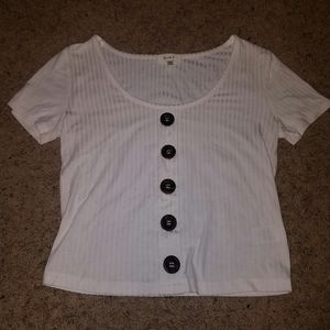 NWOT White Tee